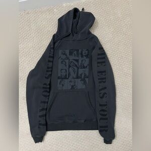 Taylor Swift The Eras Tour Charcoal Hoodie